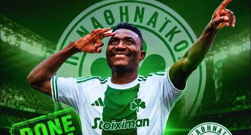 Zambia : Klings Kangwa Has Completed A Move To Greek Super League Giants Panathinaikos.
