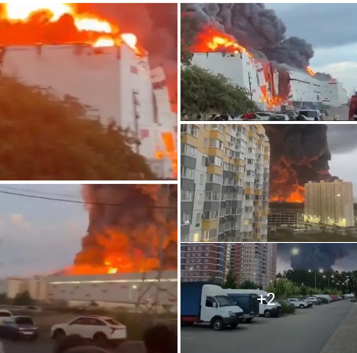 Drone Strike Sparks Fire at Wildberries Distribution Center in Southern Russia