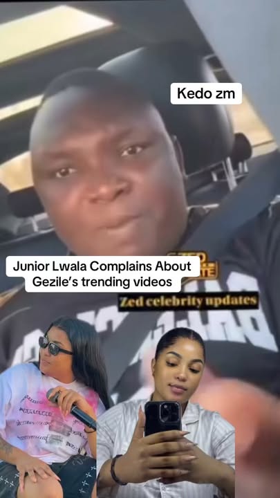 Junior Lwala speaks out after his Baby Mama, Gezile went viral in multiple Moisture Content videos with fellow women.