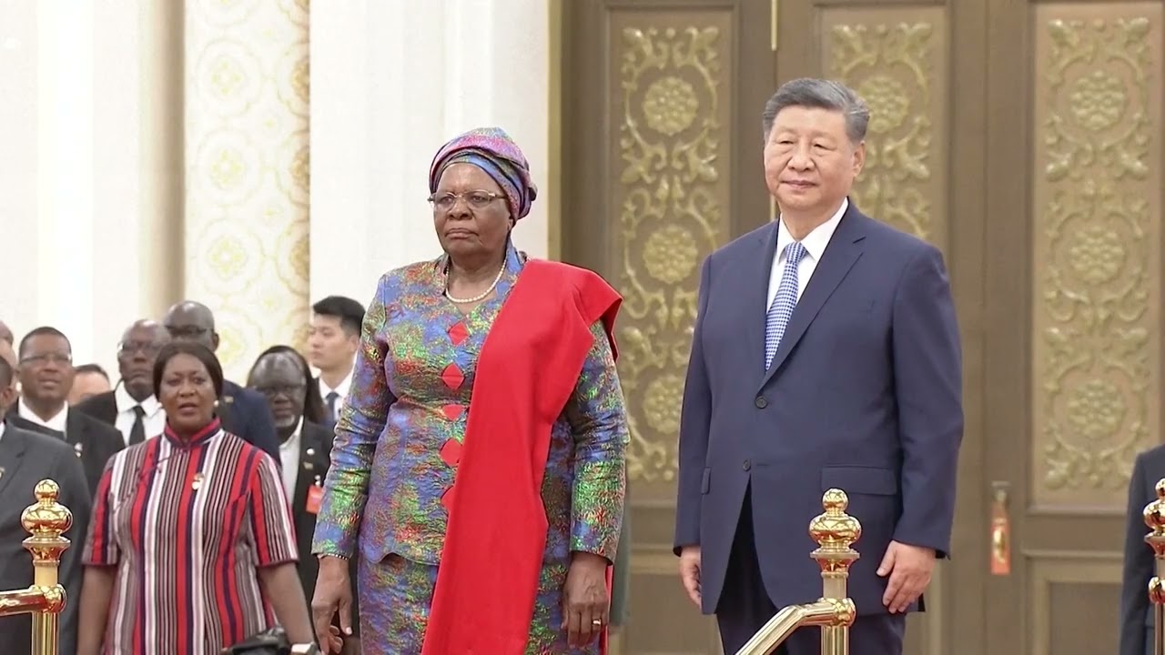 Chinese President Xi Jinping Welcomes Namibian President Netumbo Nandi-Ndaitwah in Beijing