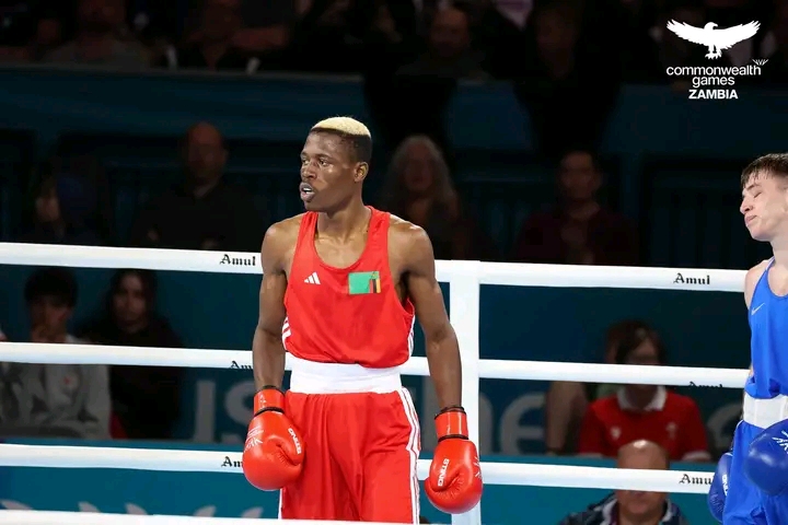 Zambia : Boxer Ngulube Exits Glasgow 2026 After Narrow Loss