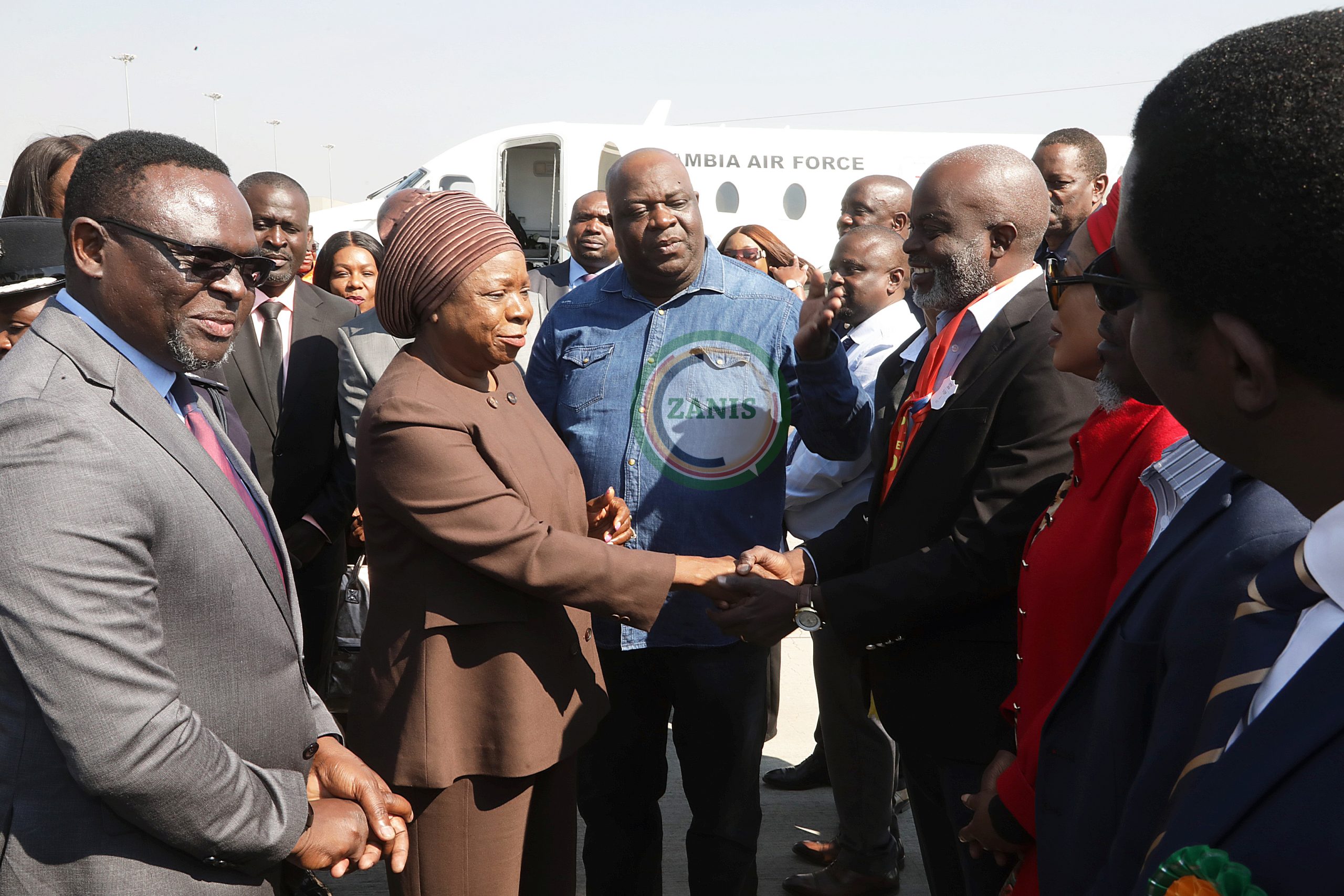 VICE PRESIDENT ARRIVES IN NDOLA TO OFFICIALLY OPEN THE 60TH ZITF