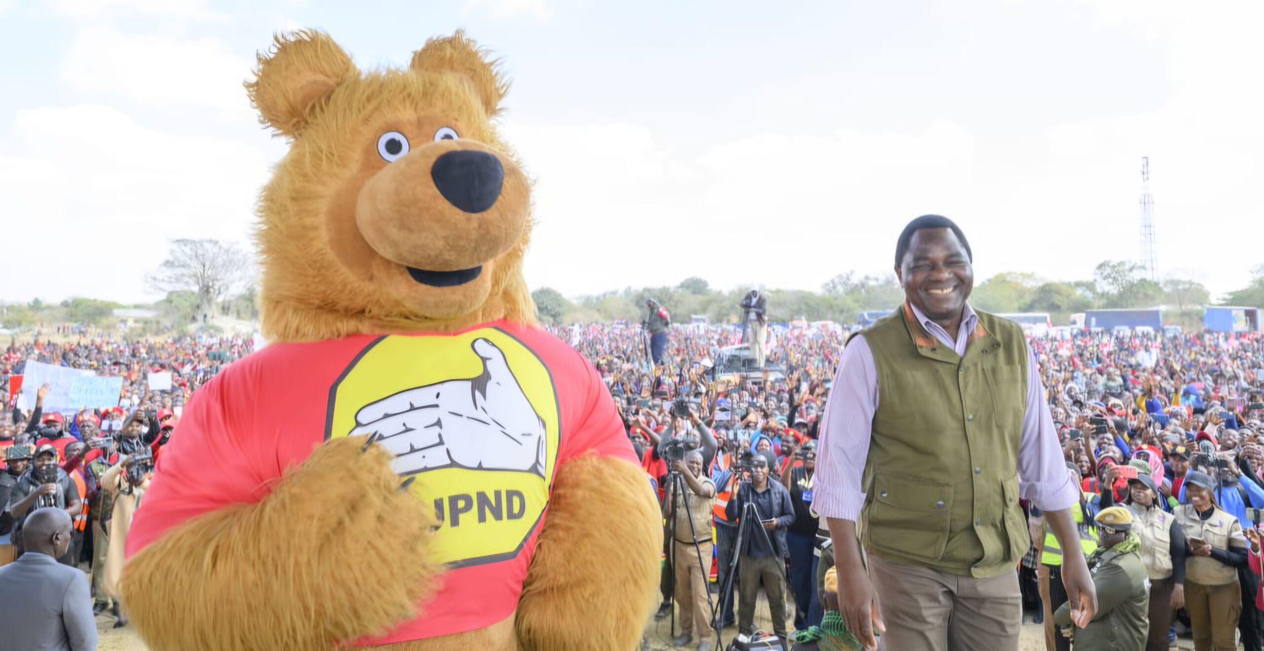 Hichilema promises Pemba more roads, jobs and development ahead of Aug. 13 vote