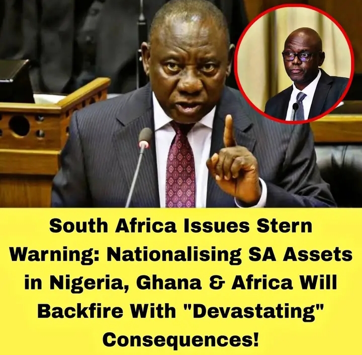 South Africa Warns Nigeria & Ghana: Don’t Nationalise Our Companies!
