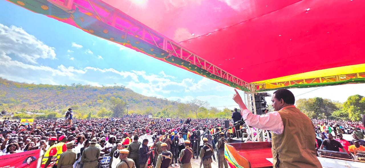 Hichilema tells Gwembe voters ‘we are delivering,’ asks for support in Aug. 13 election