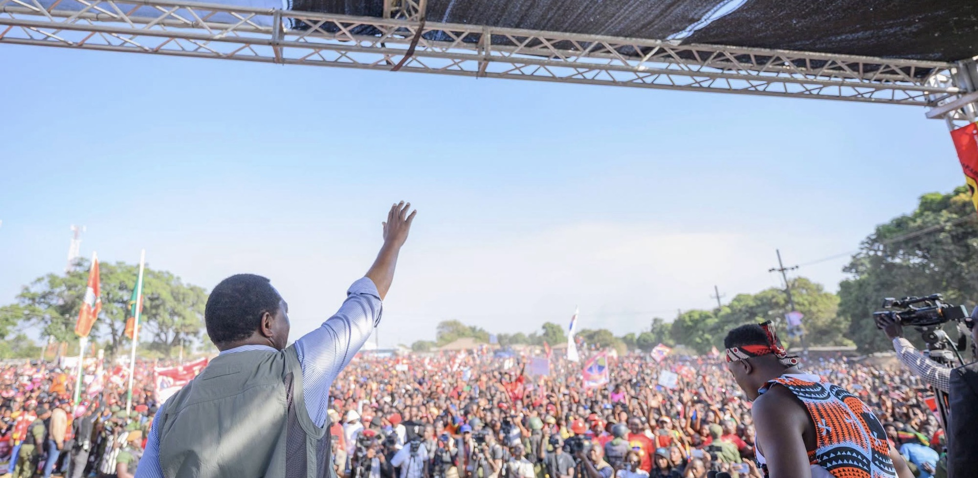 President Hichilema announces support package for Chingola marketeers