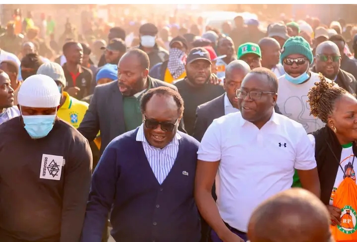 WE WON’T ACCEPT ELECTION DEFEAT, VOWS Brian Mundubile