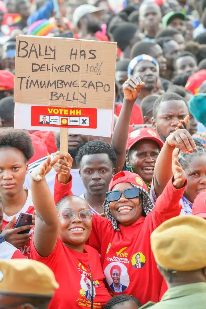 Vote with your brains, not with your stomachs, Hichilema urges Luangwa electorate