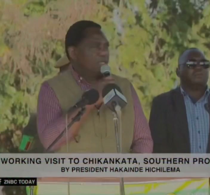President Hakainde Hichilema on Garry Nkombo!
