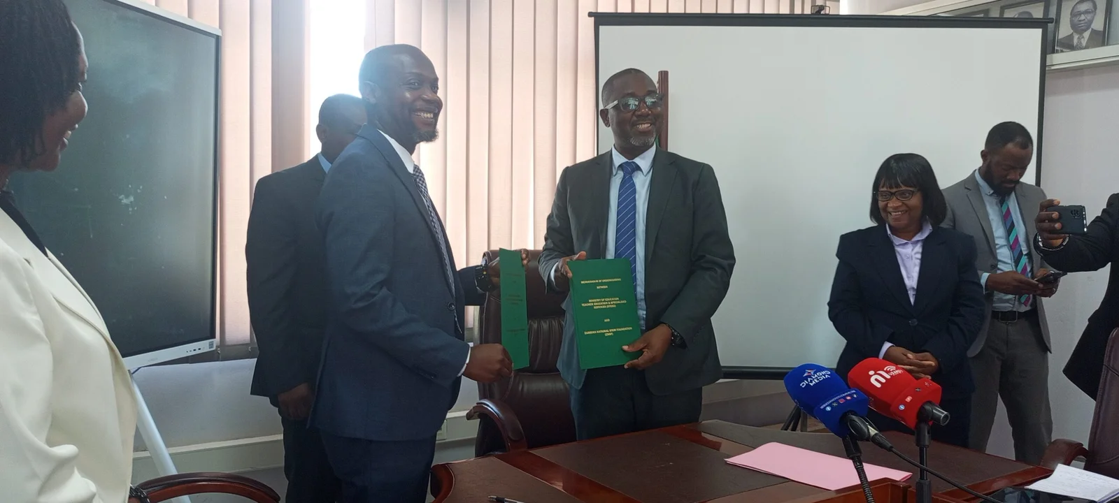GOVERNMENT, ZAMBIA NATIONAL STEM FOUNDATION SIGN LANDMARK MOU TO ADVANCE STEM EDUCATION