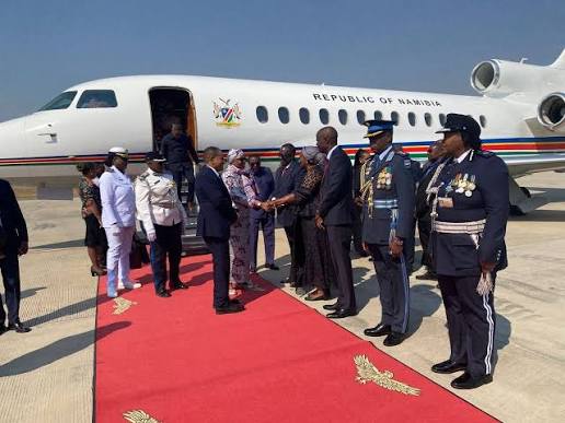 Zambia : Ndaitwah, Boko Arrive For HH Inauguration