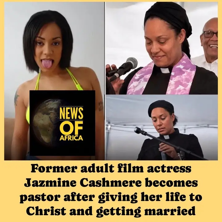 Former adult film actress Jazmine Cashmere becomes pastor after giving her life to Christ and getting married