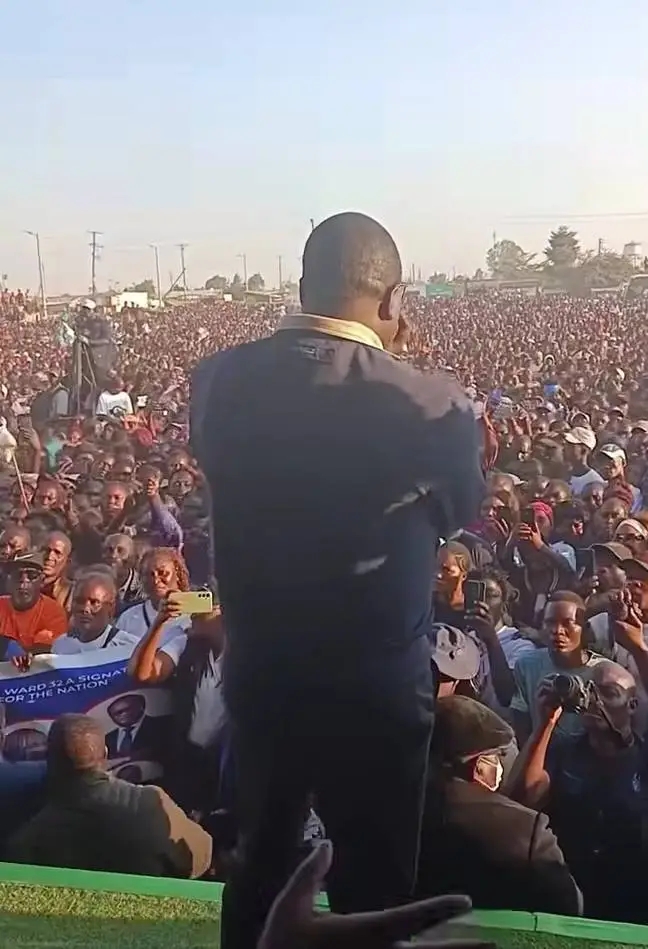 Makebi Zulu Removes Bulletproof Vest at Matero Rally, Says He’s Not Afraid