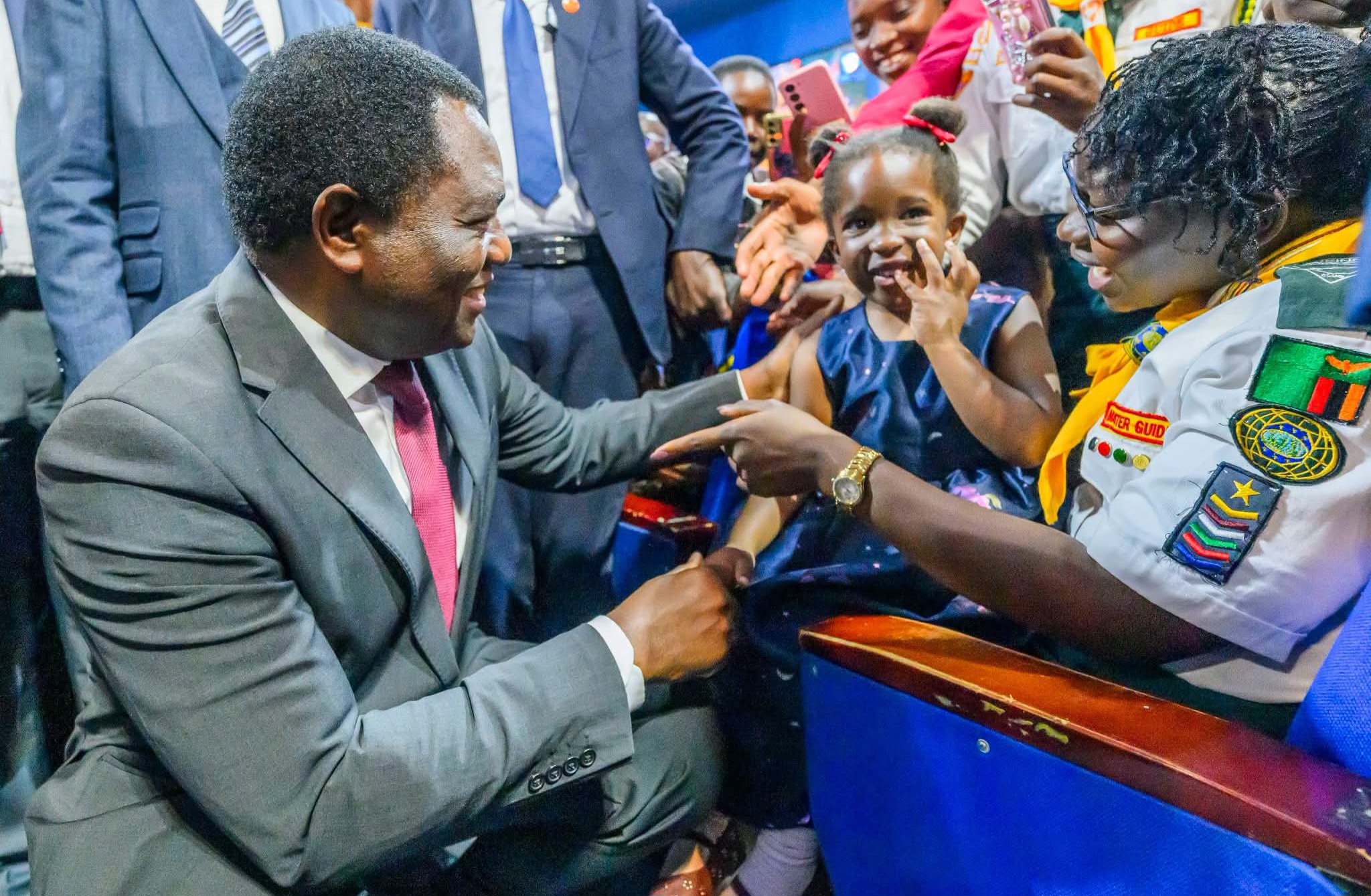 Hichilema urges Zambian youths to be ‘ambassadors of peace’ ahead of Aug. 13 elections