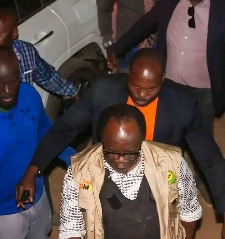 When you create your own propaganda and start believing in it.Mundubile wearing a bulletproof vest