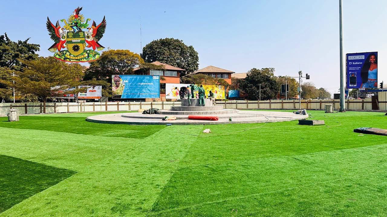 Kafue roundabout works 90% complete