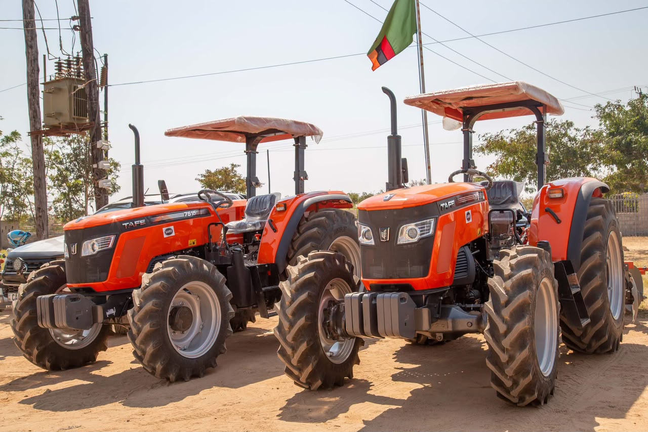 Lumezi receives 2 new community tractors