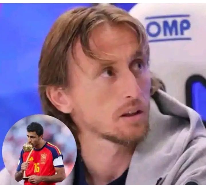 Luka Modrić on Lionel Messi deserving the FIFA World Cup Golden Ball
