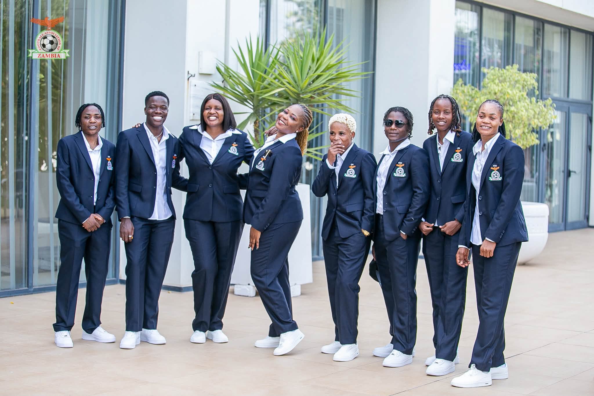Zambia : Confident Copper Queens Lands In Morocco For WAFCON