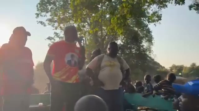 Watch the moment Elvis Nkandu crosses paths with the NRPUP candidate and shares they share a stage, before heading off to Malole for UPND’s Stella Mutale's campaign.