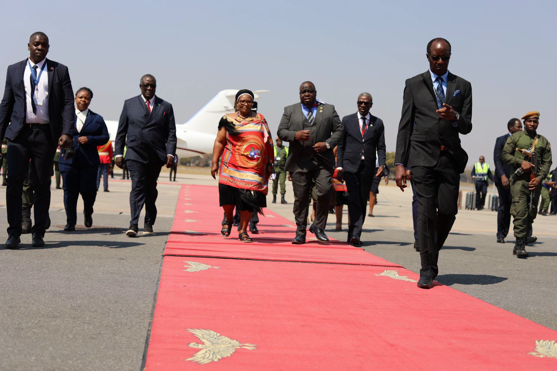 Zambia : Eswatini, Tanzania, Zimbabwe Present At HH Inauguration