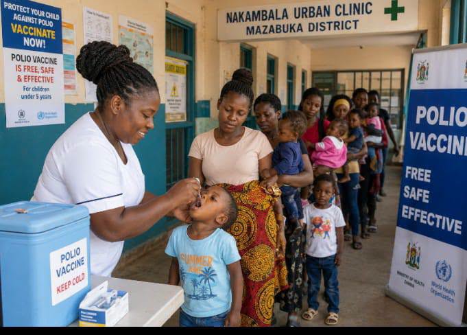 Zambia : Dept. Of Health In Nakonde Targets All Under-fives For Polio Vaccination