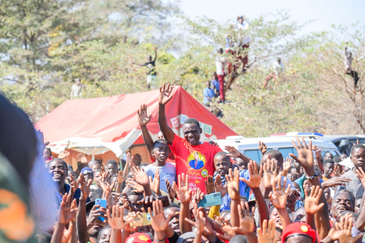 Hichilema urges Mulobezi voters to back UPND for continued development