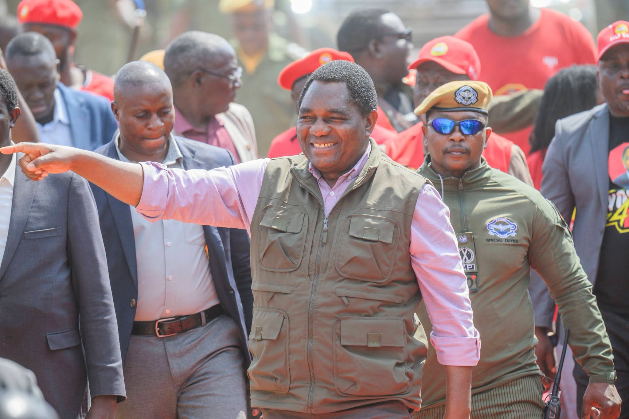 Zambia : President Hichilema Pledges More Development For Milenge.