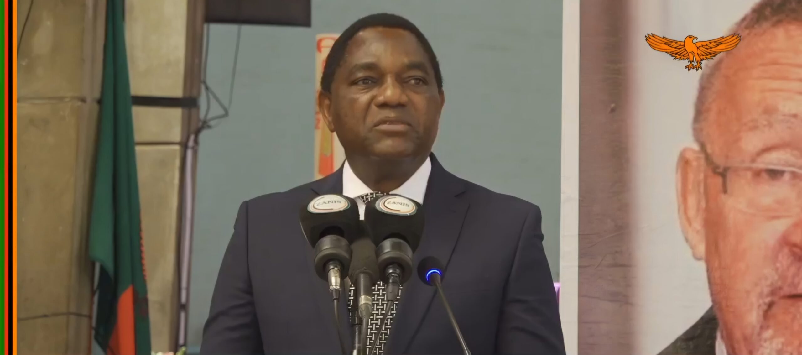 Hichilema Hails Scott as ‘Patriotic’ Leader at State Funeral