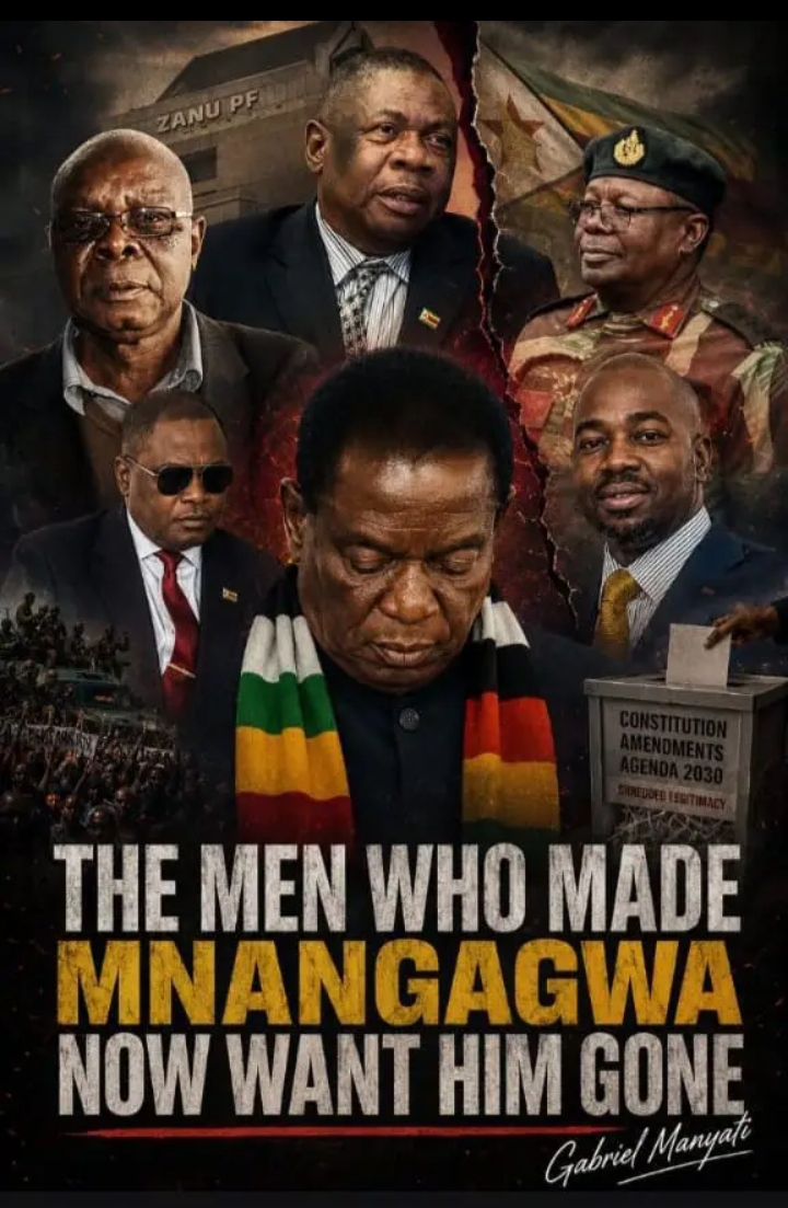 THE MEN WHO MADE MNANGAGWA NOW WANT HIM GONE: INSIDE ZIMBABWE’S NEW POWER STRUGGLE