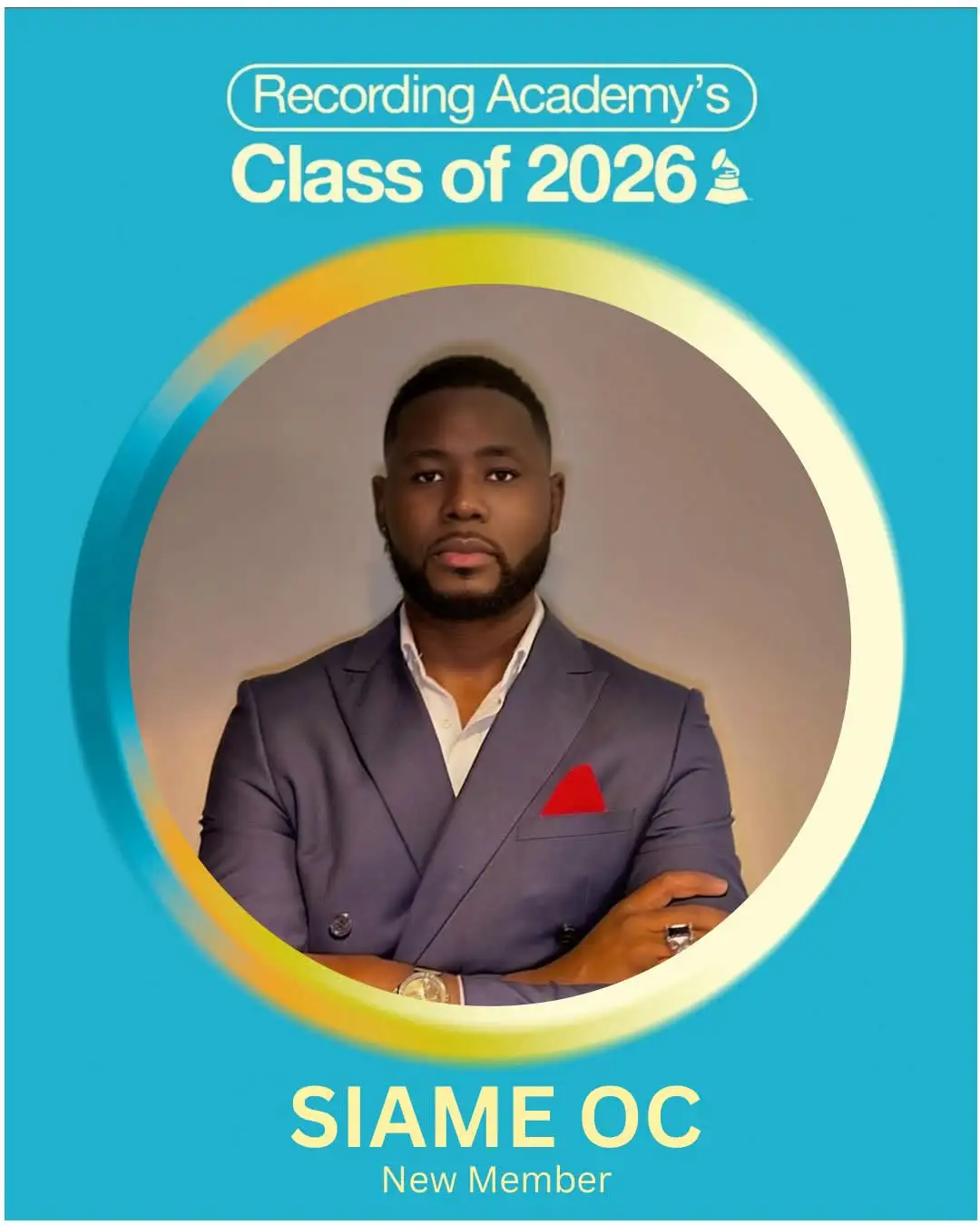 Zambian Musician OC Joins Recording Academy as Grammy Voting Member