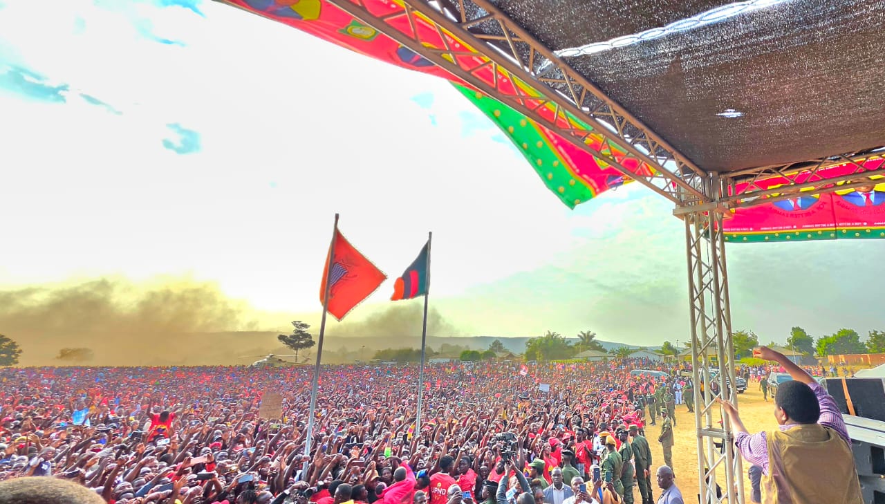 HH says “Isoko Kunkolelo”-Thanks Isoka for massive turnout.